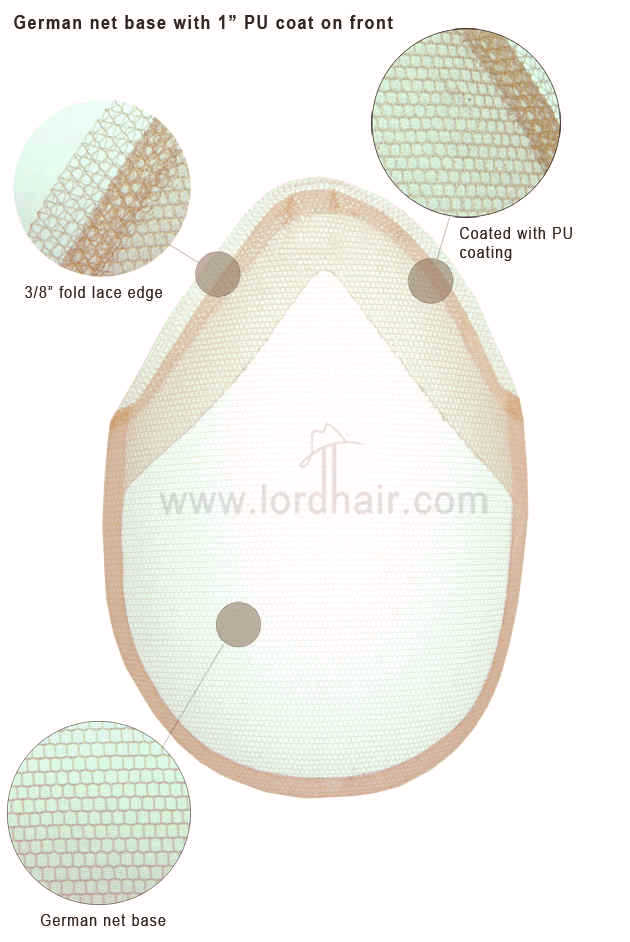 french lace front hair replacement system